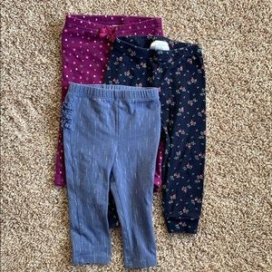 Lot of Baby Girl Pants